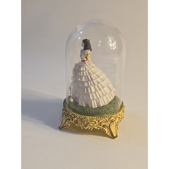 1993 Gone With The Wind Scarlett's Heritage Glass Dome Figurine CP37492 Lim Ed - Picture 4 of 8